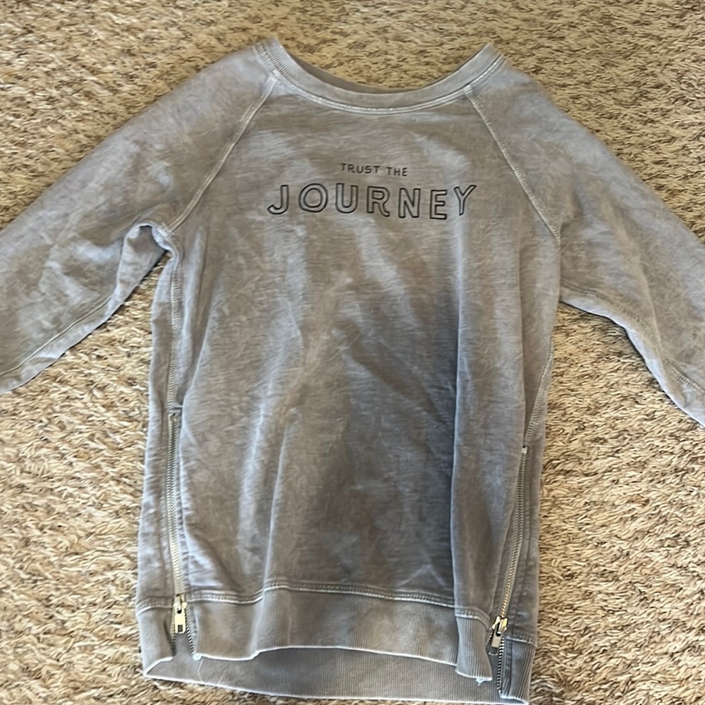 grey dance makers motivational sweatshirt for kids